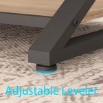 Rustic Wood Coffee Table with Storage Shelf