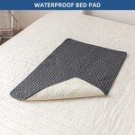 Waterproof Absorbent Bed Pad for Men and Pets