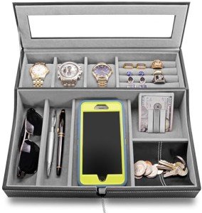 HOUNDSBAY Navigator Large Valet Tray for Men