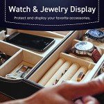 HOUNDSBAY Navigator Large Valet Tray for Men