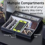 HOUNDSBAY Navigator Large Valet Tray for Men