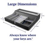 HOUNDSBAY Navigator Large Valet Tray for Men