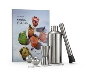 SodaStream Mixology Home Bar Set with Cocktail Book