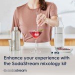 SodaStream Mixology Home Bar Set with Cocktail Book