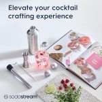 SodaStream Mixology Home Bar Set with Cocktail Book