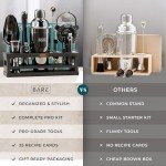 BARE BARREL® 16-Piece Bartender Cocktail Set