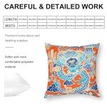 Chinoiserie Dragon Pillow Covers for Mancave Decor