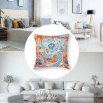 Chinoiserie Dragon Pillow Covers for Mancave Decor