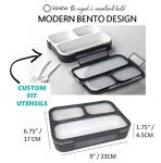 Stylish Leakproof Bento Lunch Box for Adults & Kids