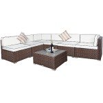 Stylish 7-Piece Outdoor Patio Furniture Set