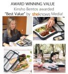 Stylish Leakproof Bento Lunch Box for Adults & Kids