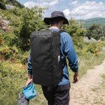 40L Men's Gym Duffel Bag with Shoe Compartment