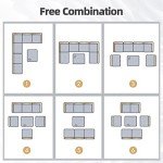 Stylish 7-Piece Outdoor Patio Furniture Set