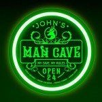 Custom Neon Signs for Your Man Cave