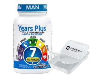 Men's Longevity Multivitamin + Pill Box Set