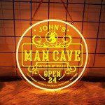Custom Neon Signs for Your Man Cave
