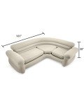 Intex Inflatable L-Shaped Corner Sofa for Mancave