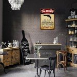 Funny Vintage Man Cave Metal Wall Sign 8x12