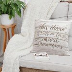 Love and Shenanigans Throw Pillow Cover 18x18