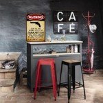 Funny Vintage Man Cave Metal Wall Sign 8x12