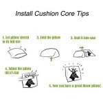 Funny Quote Compass Throw Pillow Cover 18x18