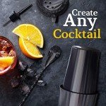 Gunmetal Black 13-Piece Cocktail Shaker Set
