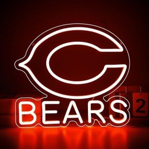 Bears Neon Sign for Man Cave Decor
