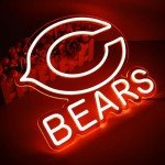Bears Neon Sign for Man Cave Decor