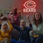 Bears Neon Sign for Man Cave Decor