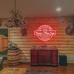 Personalized Neon Bar Sign for Man Cave Decor