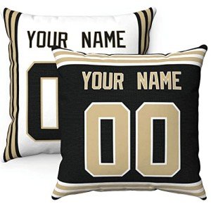 Custom New Orleans Throw Pillow - Any Name & Number