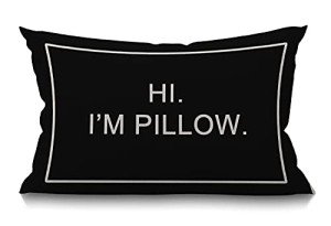 Funny Rustic Farmhouse Pillow Cover - 12x20 Inches