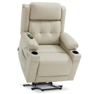 Comfortable Dual Motor Power Lift Recliner Sofa