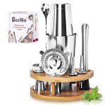 Barillio Elite Bartender Kit with Bamboo Stand