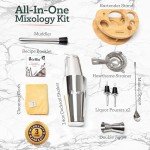 Barillio Elite Bartender Kit with Bamboo Stand