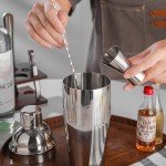 10-Piece Mixology Bartender Kit with Stand