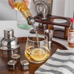 10-Piece Mixology Bartender Kit with Stand