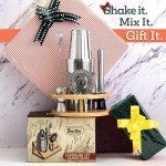 Barillio Elite Bartender Kit with Bamboo Stand