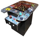 Classic Arcade Cocktail Machine with 412 Games