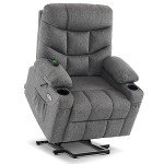 MCombo Power Lift Recliner Chair - Dark Gray