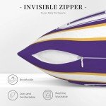 Personalized Football Throw Pillow Covers for Fans