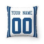 Personalized Dallas Throw Pillow for Mancave Lovers
