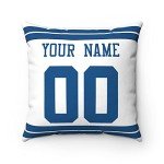 Personalized Dallas Throw Pillow for Mancave Lovers