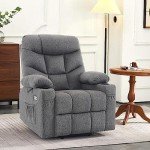 MCombo Power Lift Recliner Chair - Dark Gray