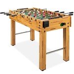 Competition Size Soccer Table with 2 Balls & Cup Holders