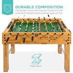 Competition Size Soccer Table with 2 Balls & Cup Holders