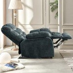 QIAYA Overstuffed Recliner Chair for Mancave