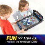 Interactive LED Pinball Game for Home Fun