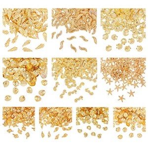1000pcs Seashell Resin Fillers for Crafts