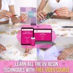 Ultimate UV Resin Jewelry Making Kit for Creatives